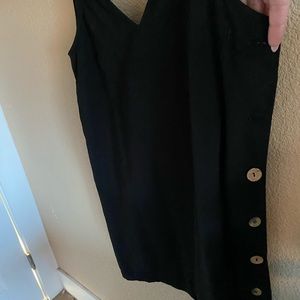 Black top shop dress